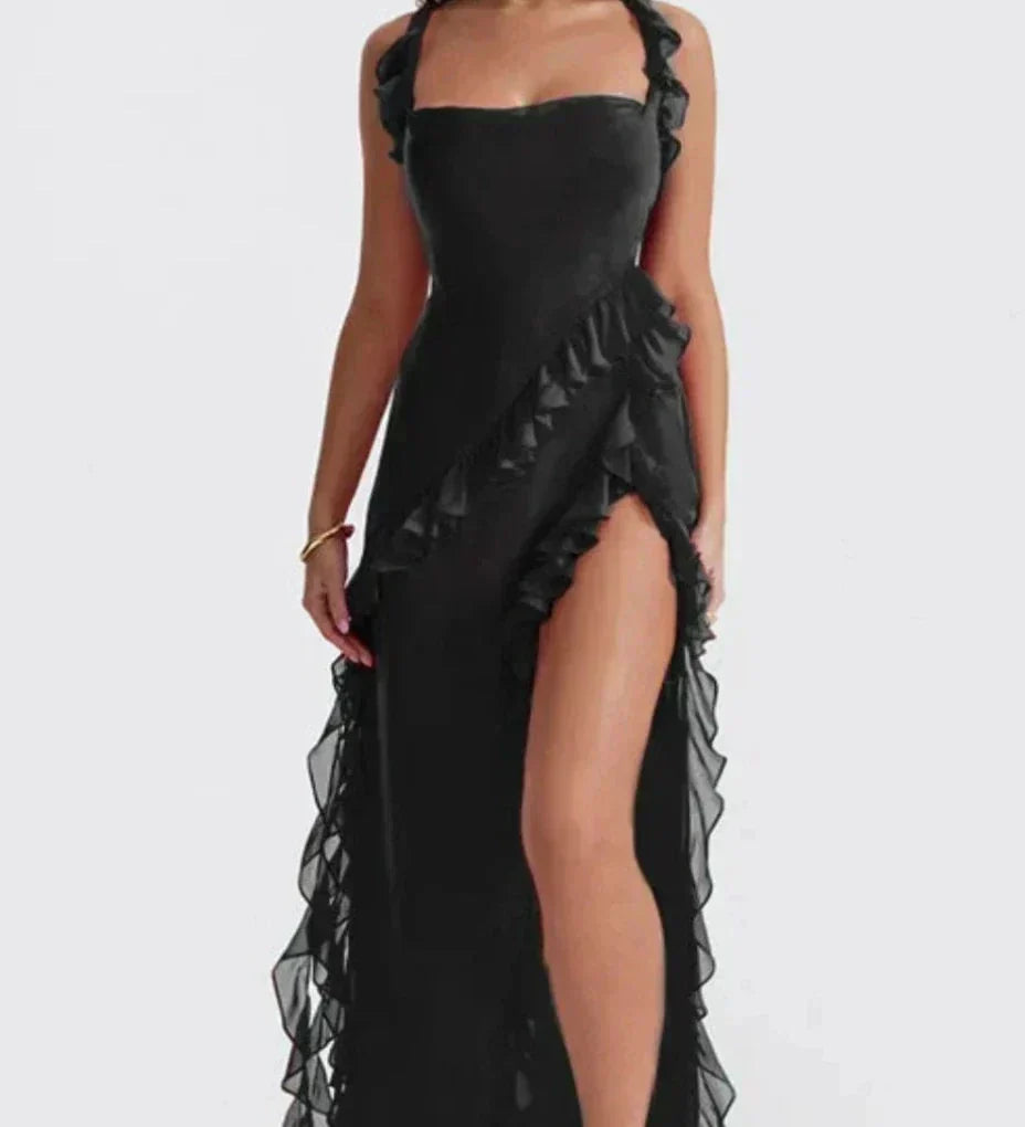Varel | Abito elegante con gambe aperte