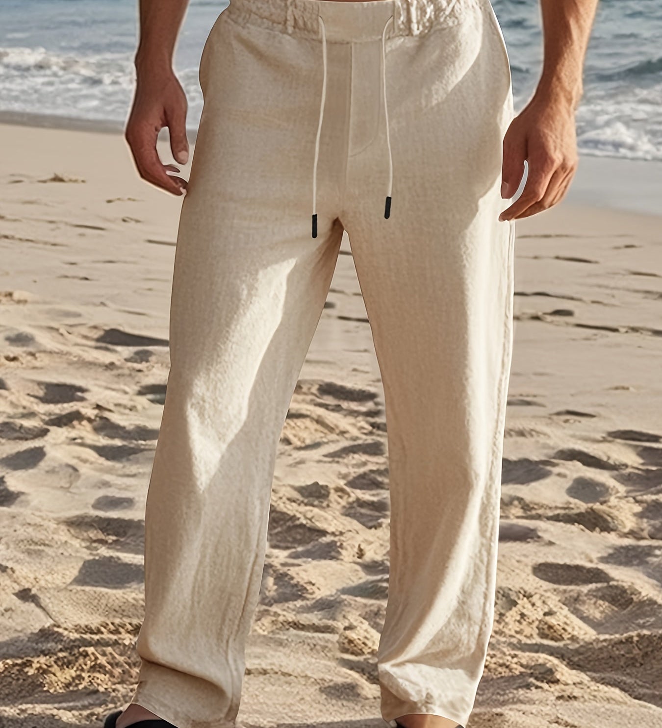 Varel | Pantaloni in lino da uomo