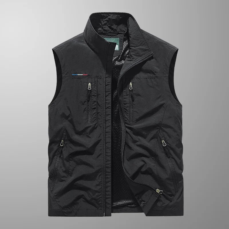 Varel | Gilet utility traspirante multitasche da uomo