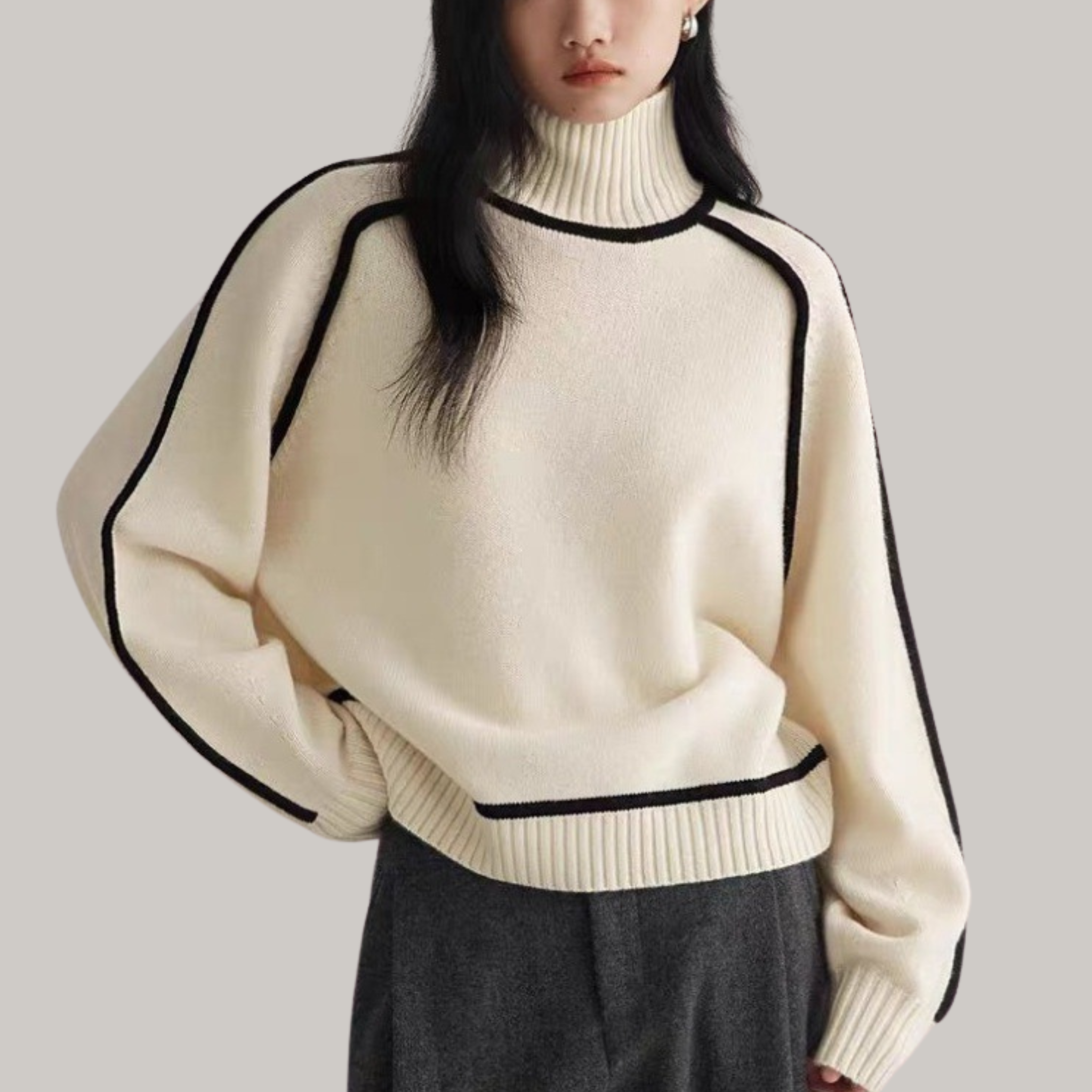 Varel | Maglione a collo alto confortevole