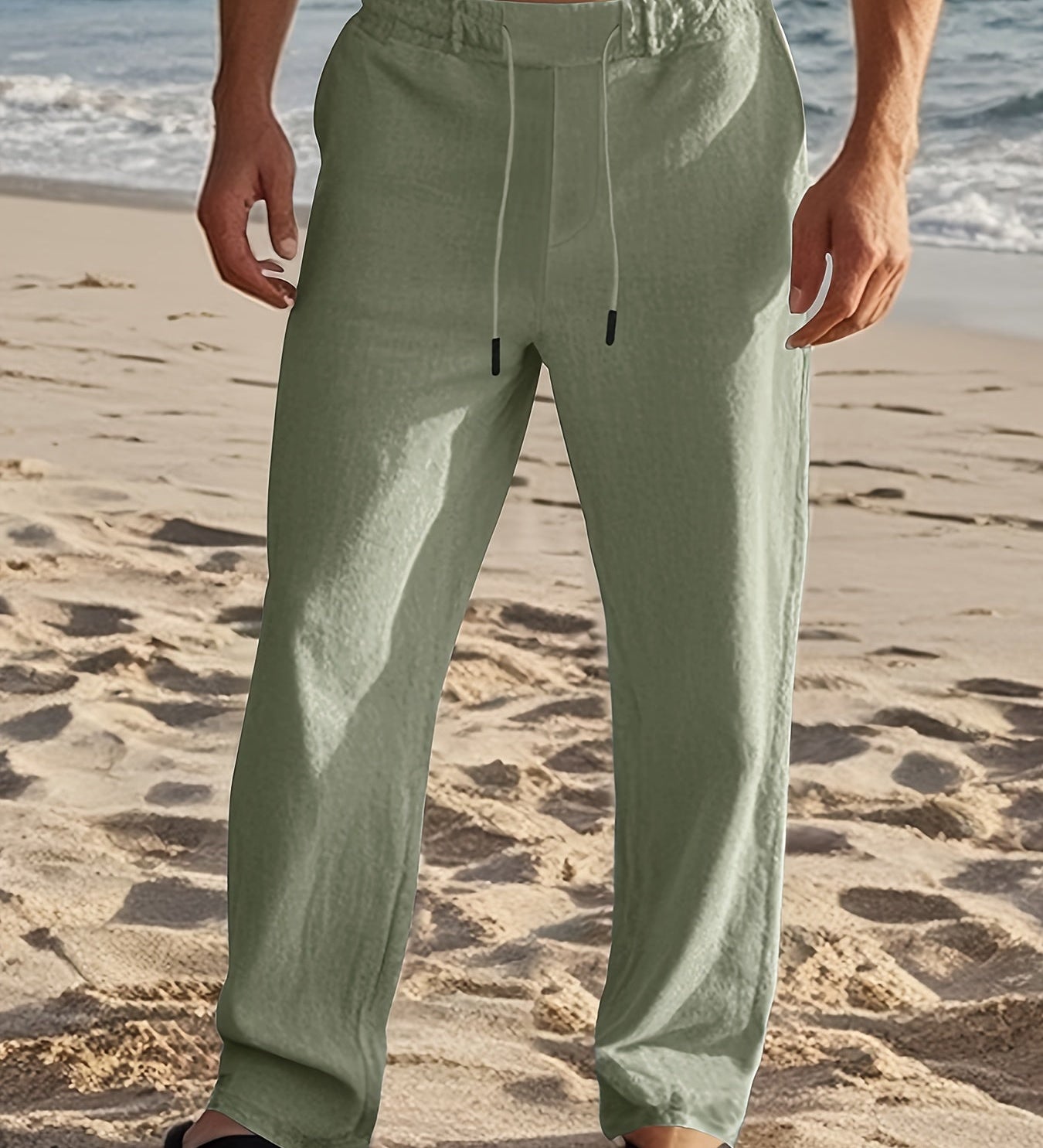 Varel | Pantaloni in lino da uomo