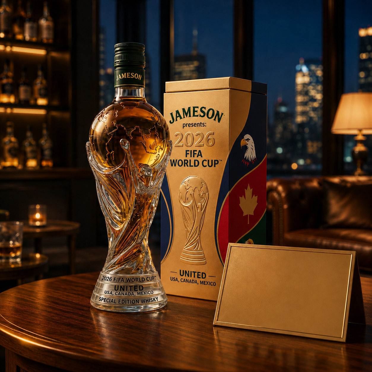 Láhev whisky – Světová edice 2026