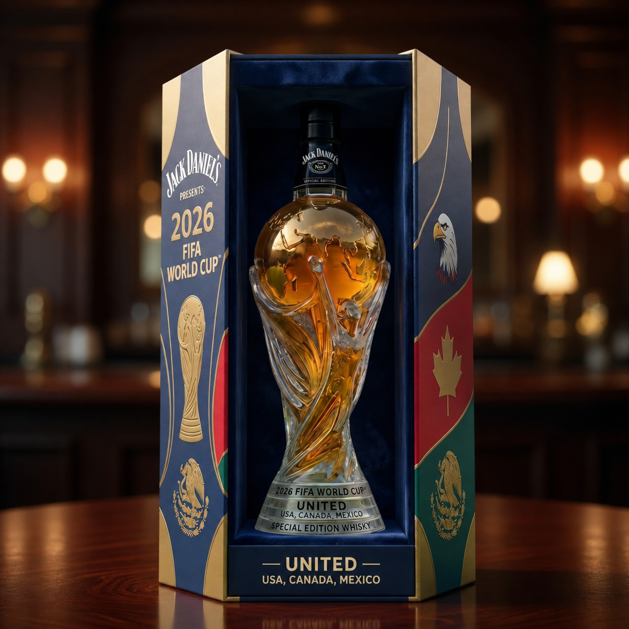 Láhev whisky – Světová edice 2026