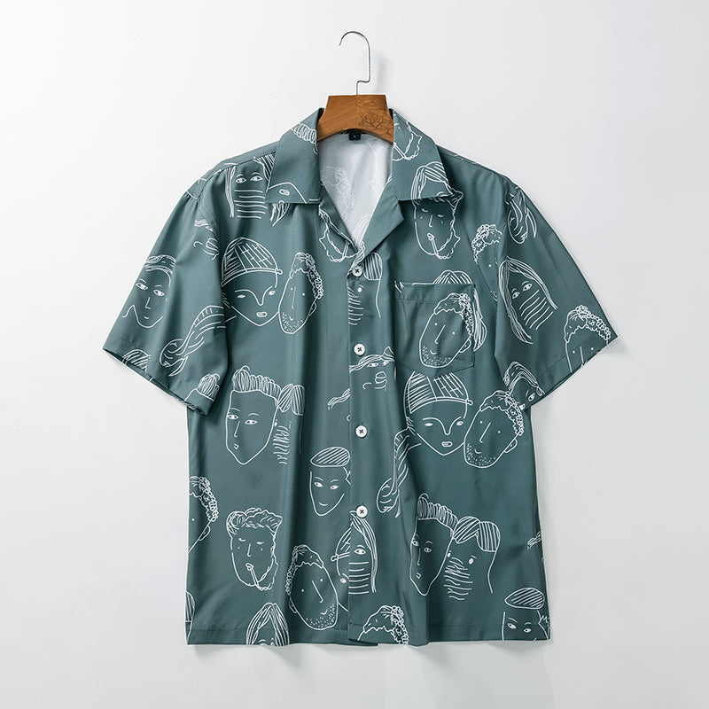 Varel | Camicia stampata a maniche corte