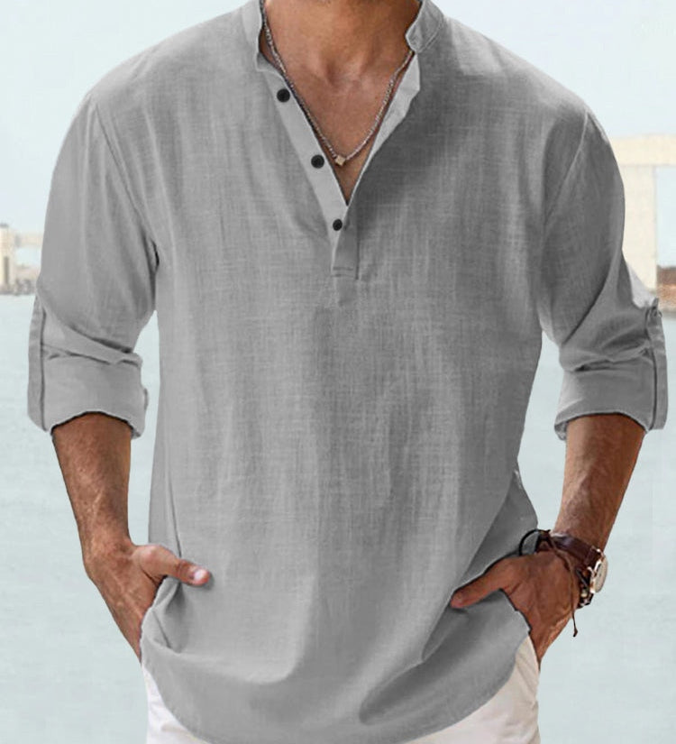 Varel | Camicia traspirante in lino