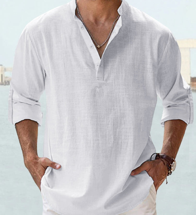 Varel | Camicia traspirante in lino