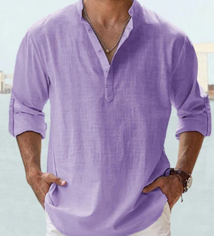 Varel | Camicia traspirante in lino