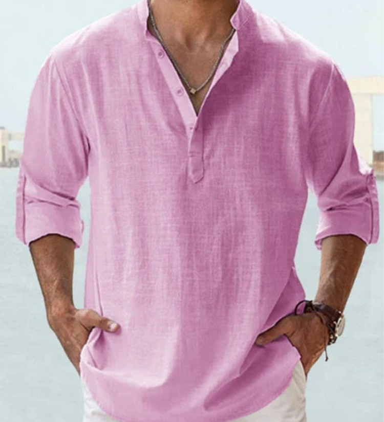Varel | Camicia traspirante in lino