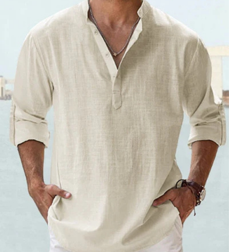 Varel | Camicia traspirante in lino