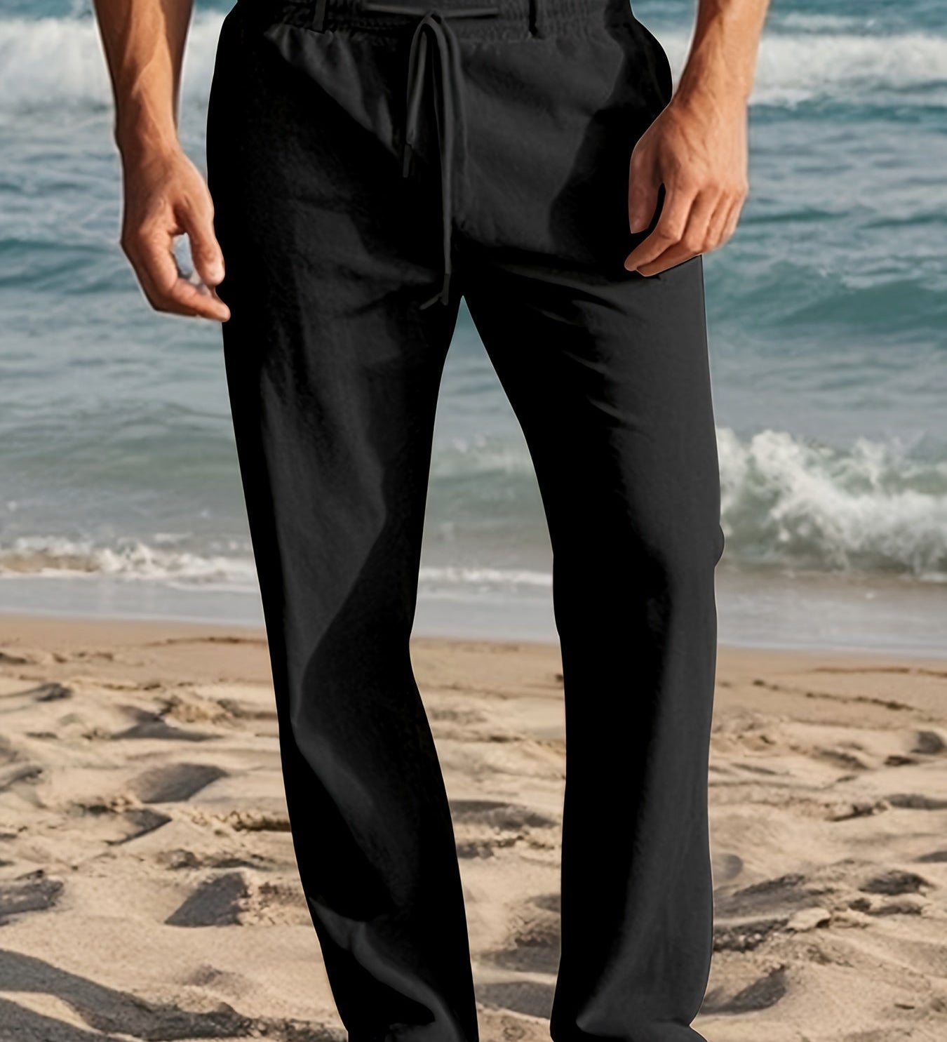 Varel | Pantaloni in lino da uomo