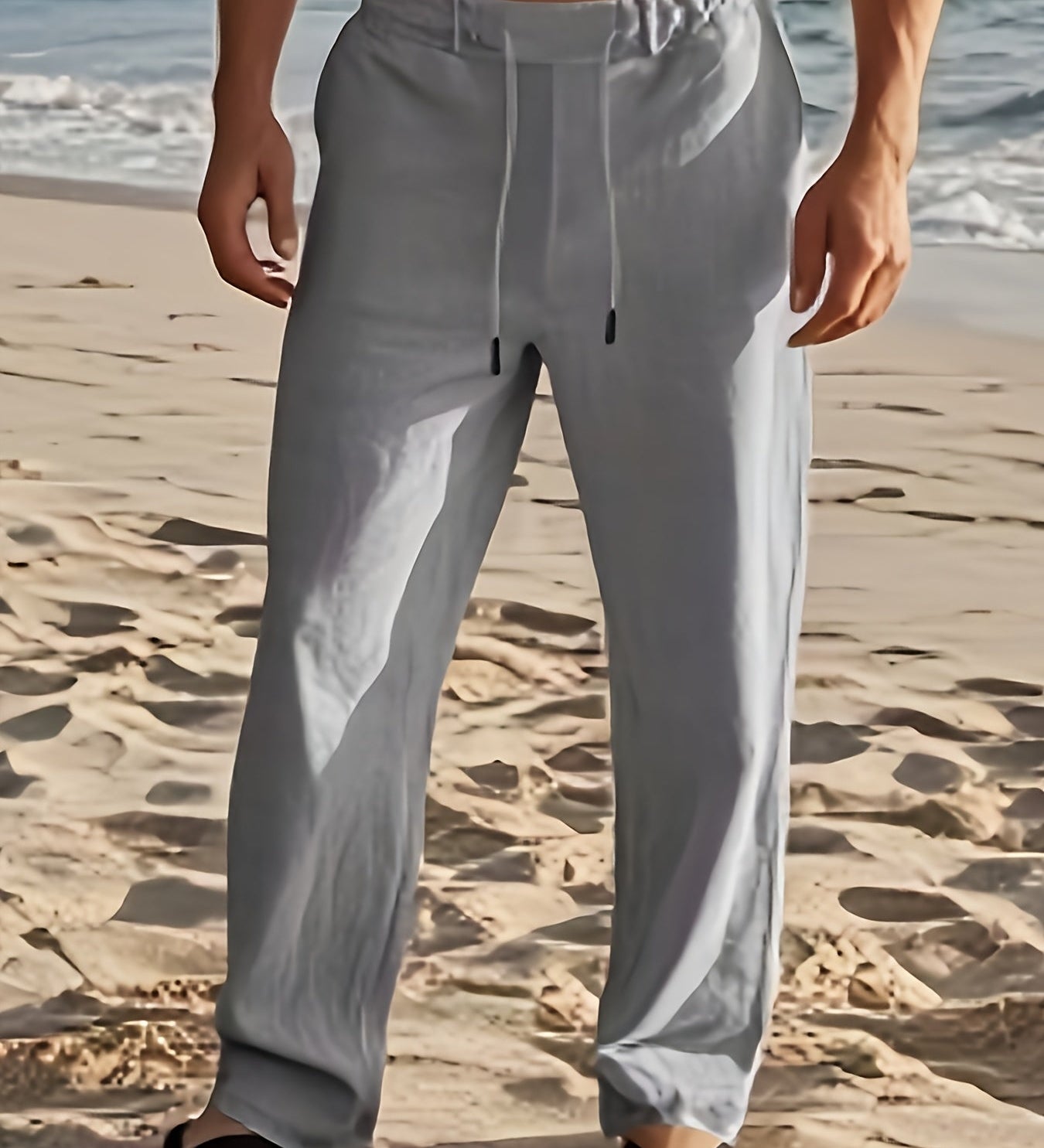 Varel | Pantaloni in lino da uomo