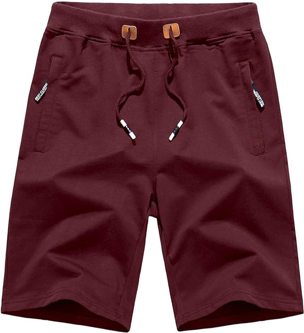 Varel | Pantaloni corti in cotone con tasche con cerniera