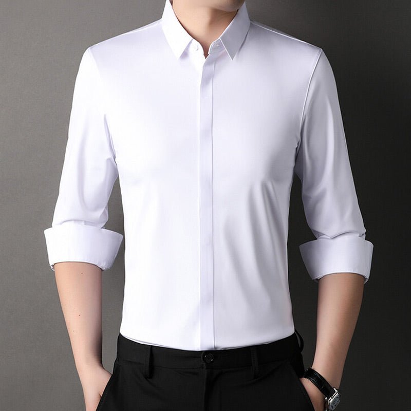 Varel | Camicia elasticizzata antipiega da uomo