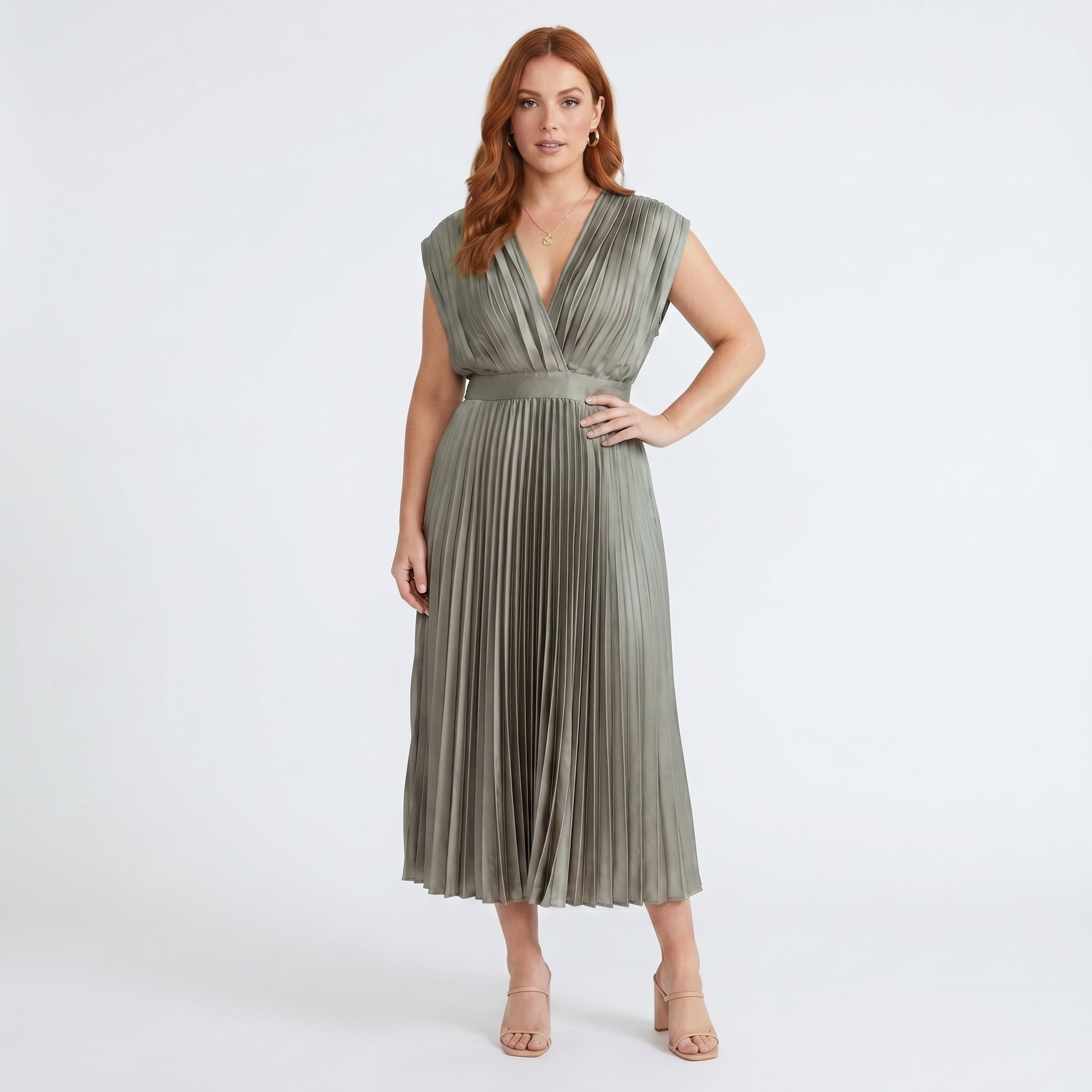 Vendula™ | Elegantní midi šaty