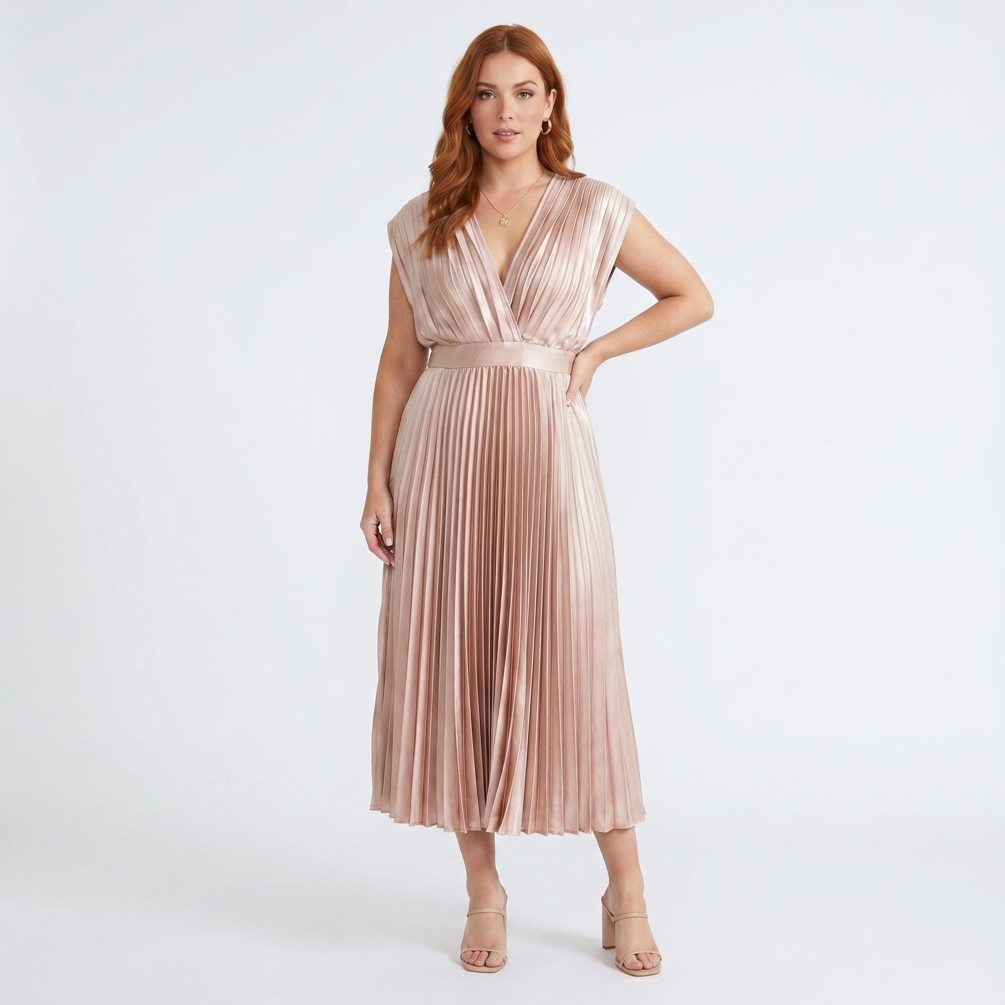 Vendula™ | Elegantní midi šaty